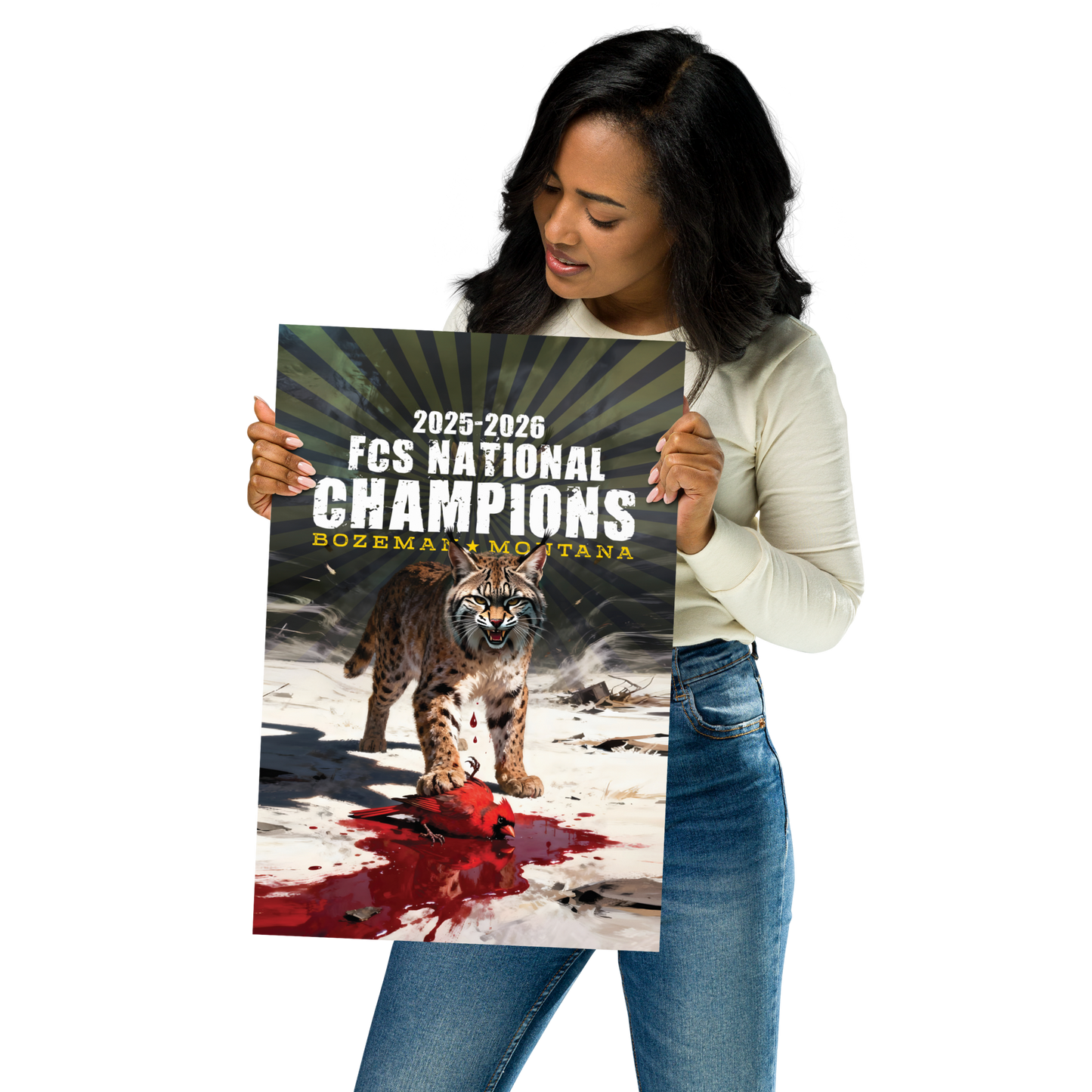 Kill Mode: Bobcat FCS NATIONAL CHAMPIONS! Print