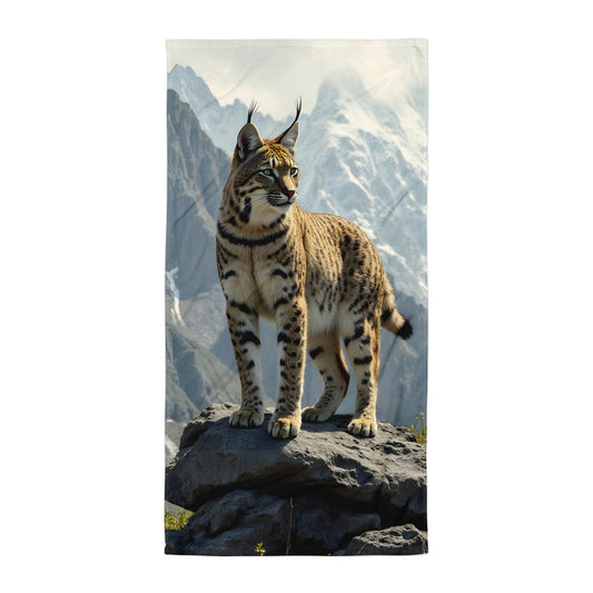Bobcat Beach Towel