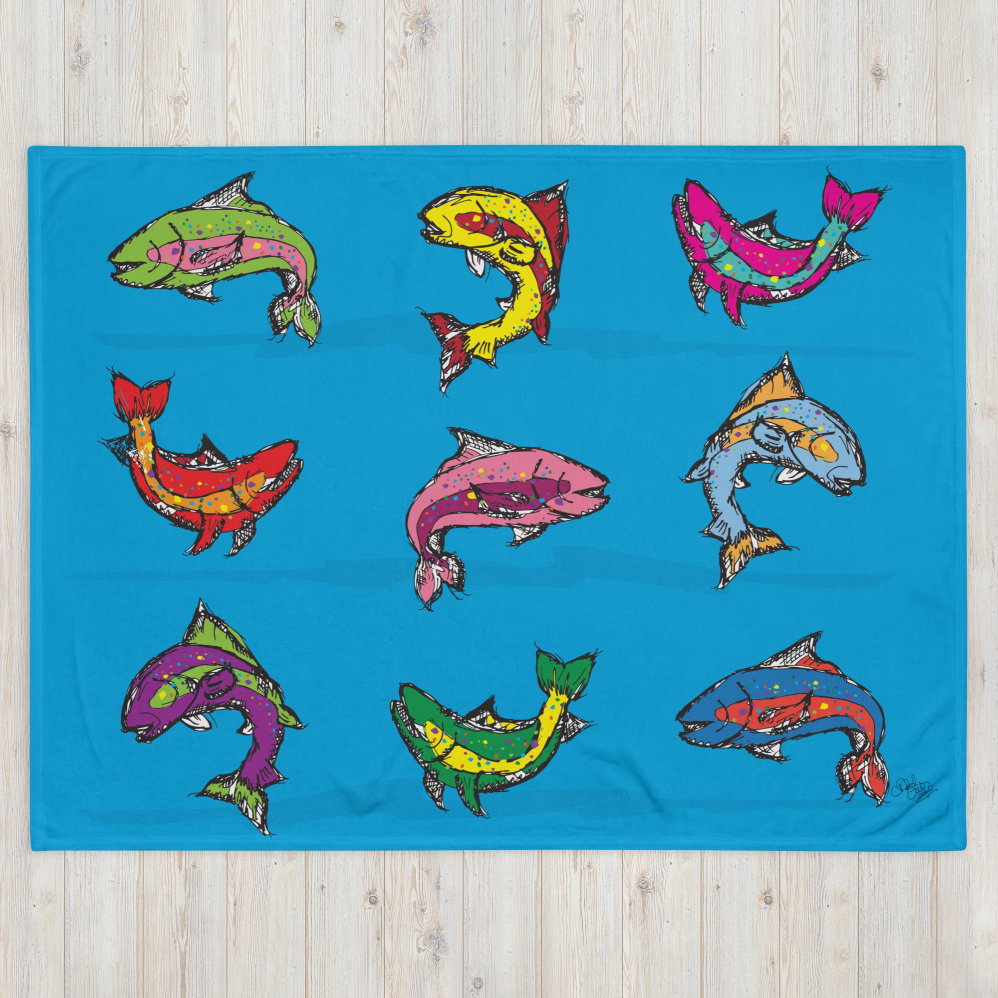 Scamper Series: Fish Throw 60
