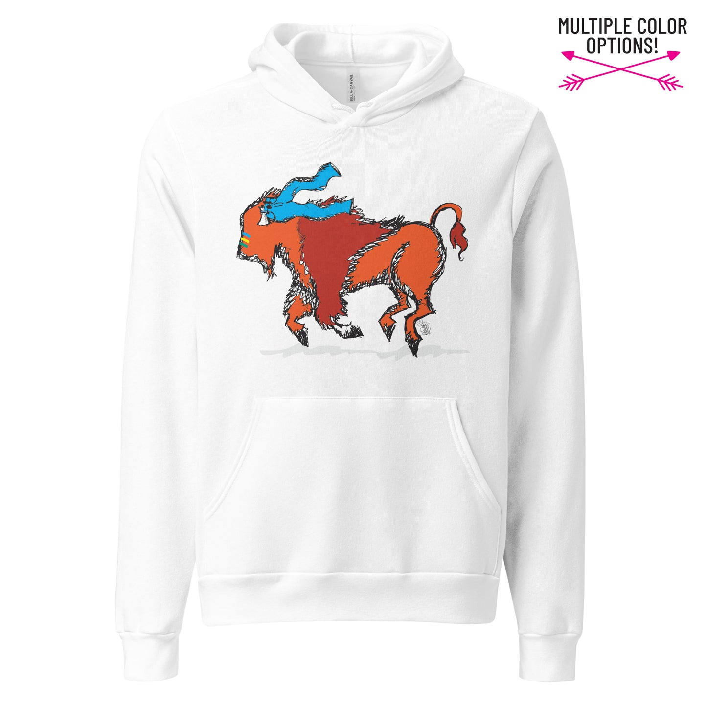 Don't Pet the Bison Britches Unisex Hoodie