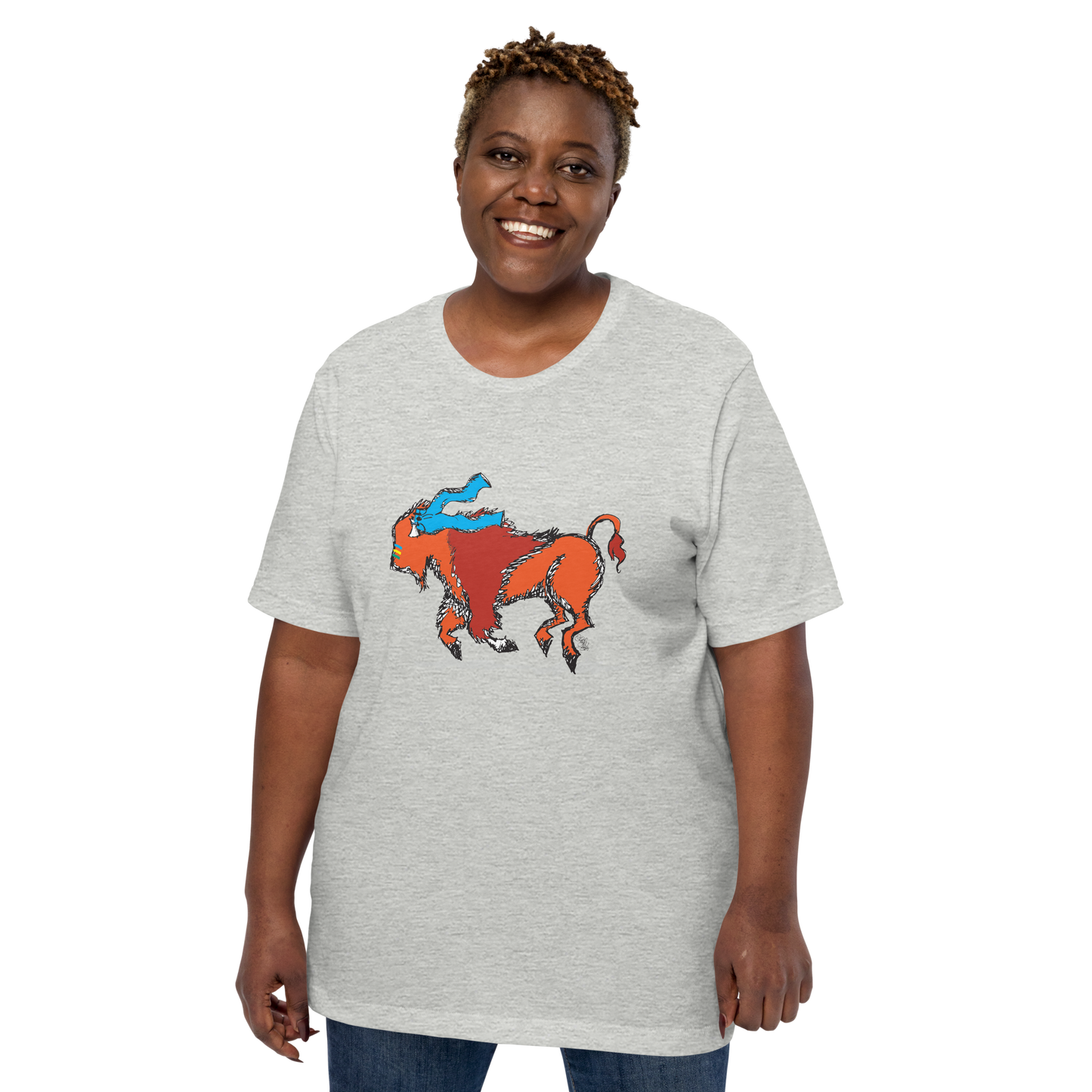 Don't Pet the Bison Britches Unisex T-shirt