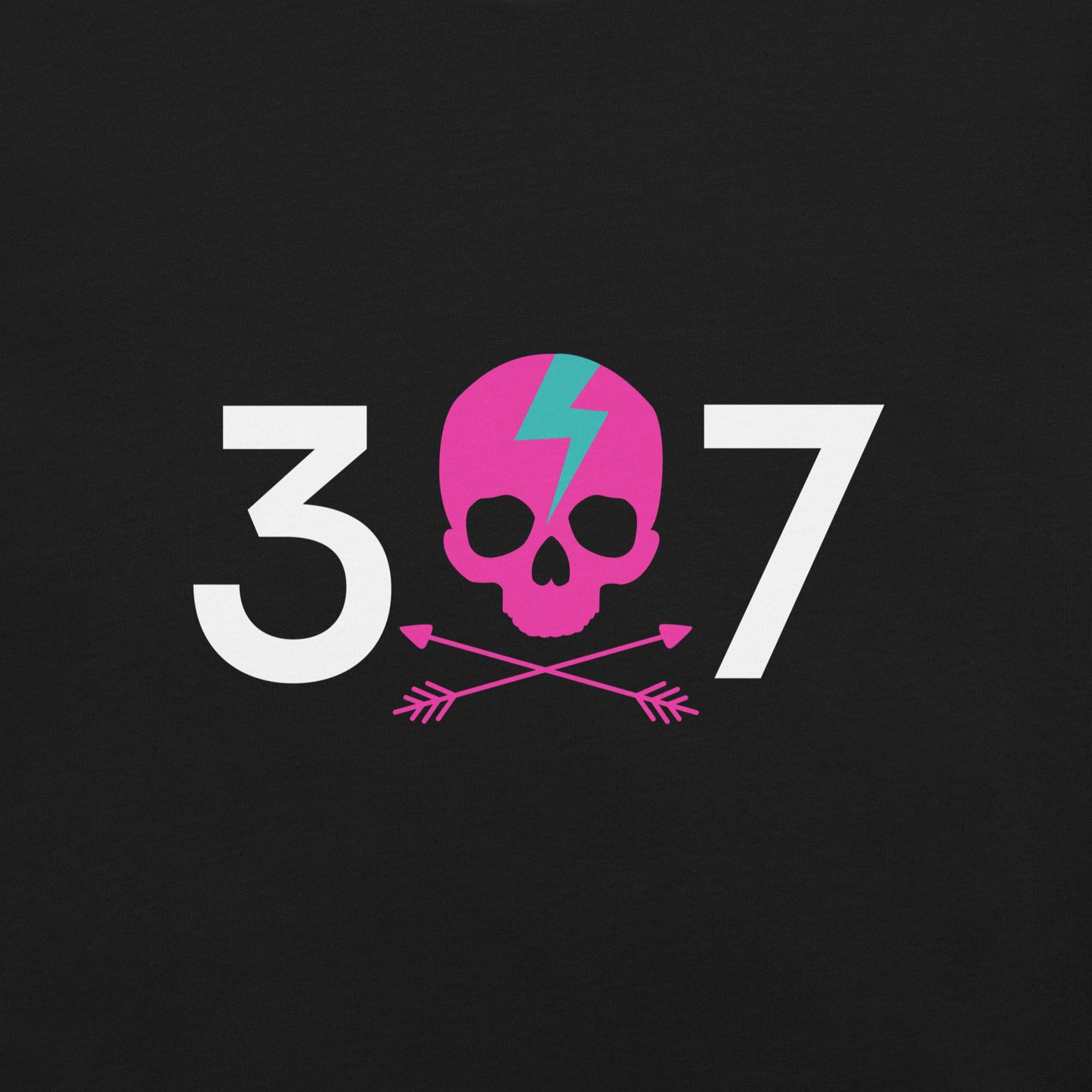 307 Skull Unisex T-shirt