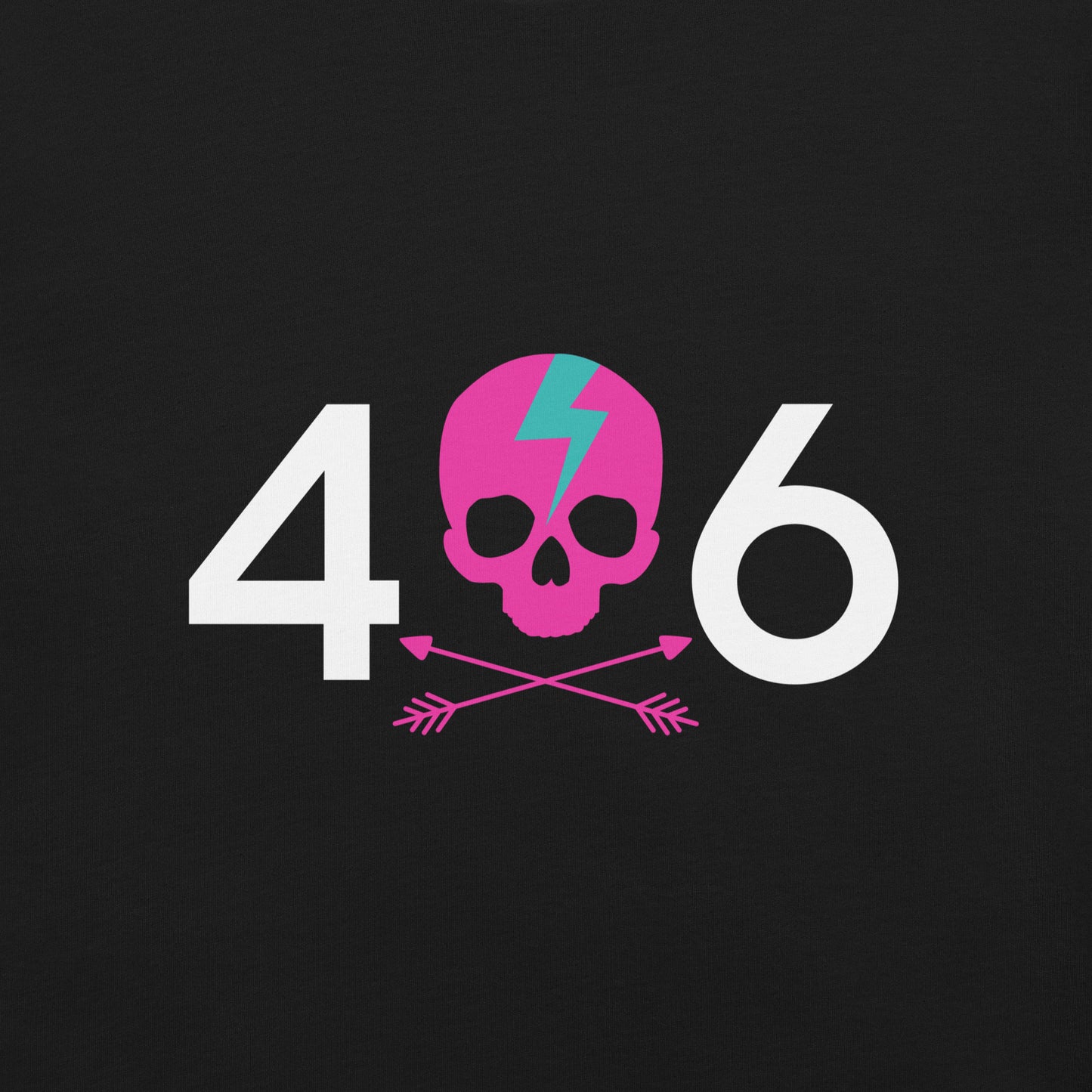 406 Skull Unisex T-shirt