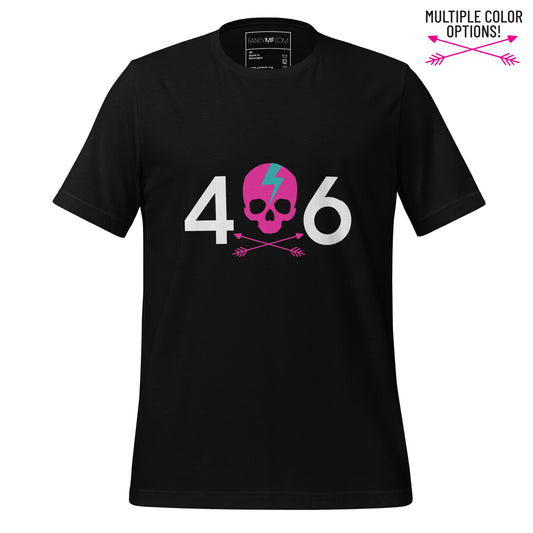 406 Skull Unisex T-shirt