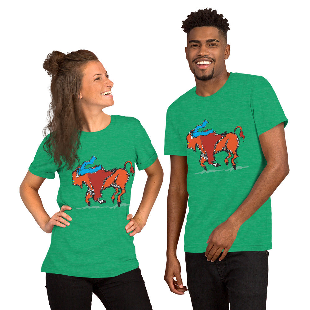 Don't Pet the Bison Britches Unisex T-shirt