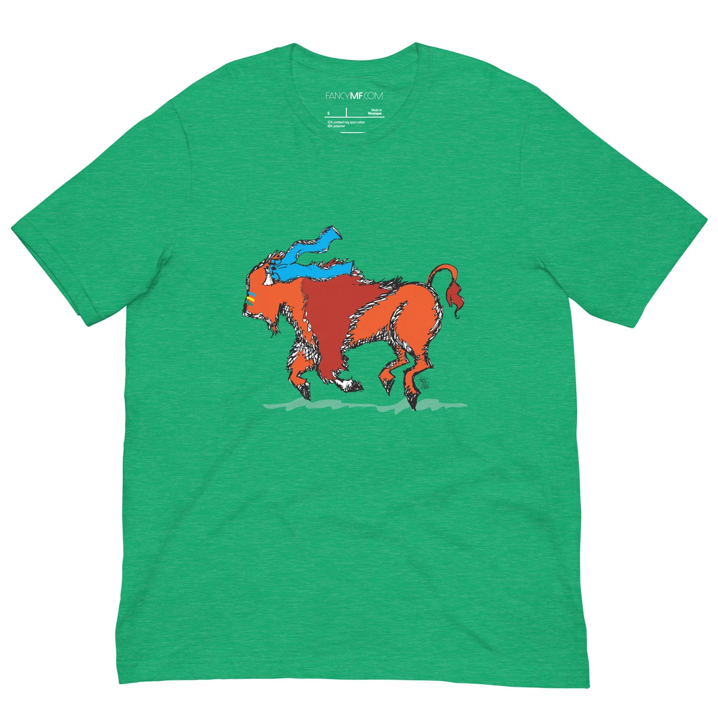 Don't Pet the Bison Britches Unisex T-shirt