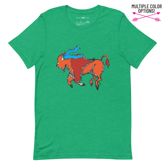 Don't Pet the Bison Britches Unisex T-shirt