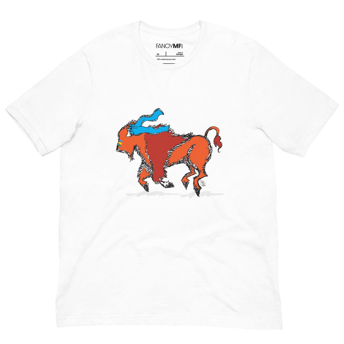 Don't Pet the Bison Britches Unisex T-shirt