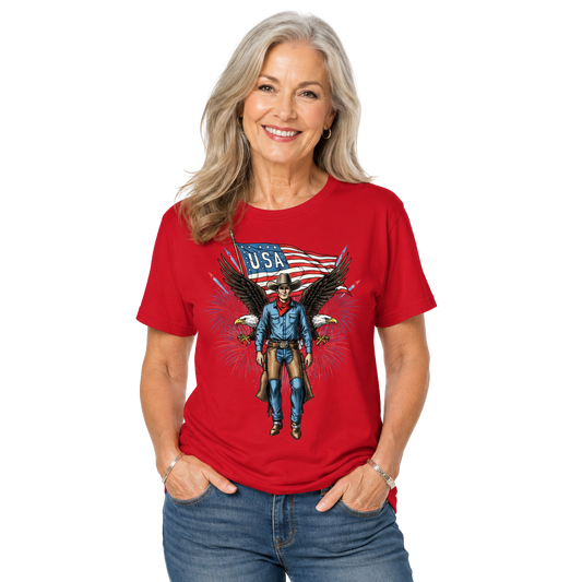 U.S. of SLAY: Western Wings Unisex T-shirt